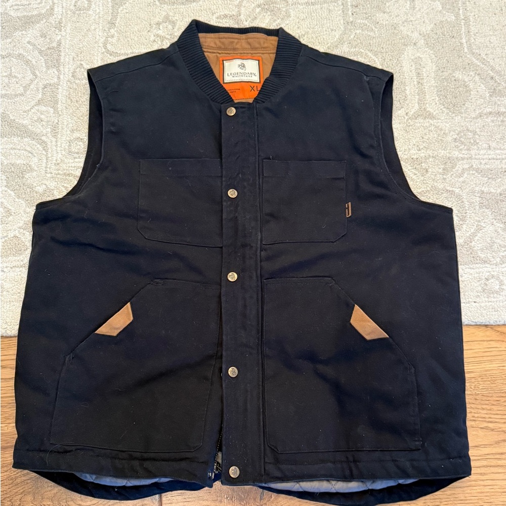 Legendary Whitetails Black Conceal Carry Vest